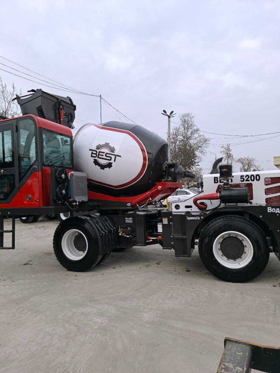 Кармикс, бетон коригич  "BEST5200» выход бетона 3,2 м3
