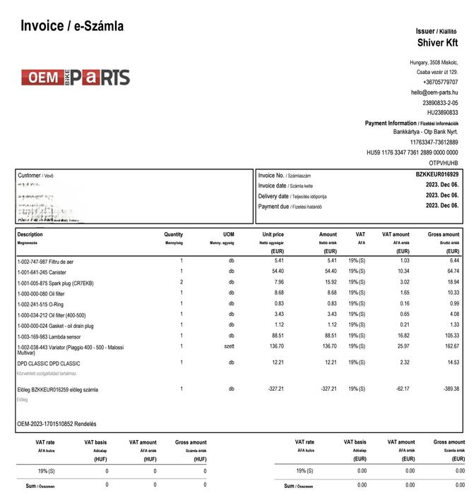 Piaggio mp3 500Hpe 2019, l5e se conduce cu B