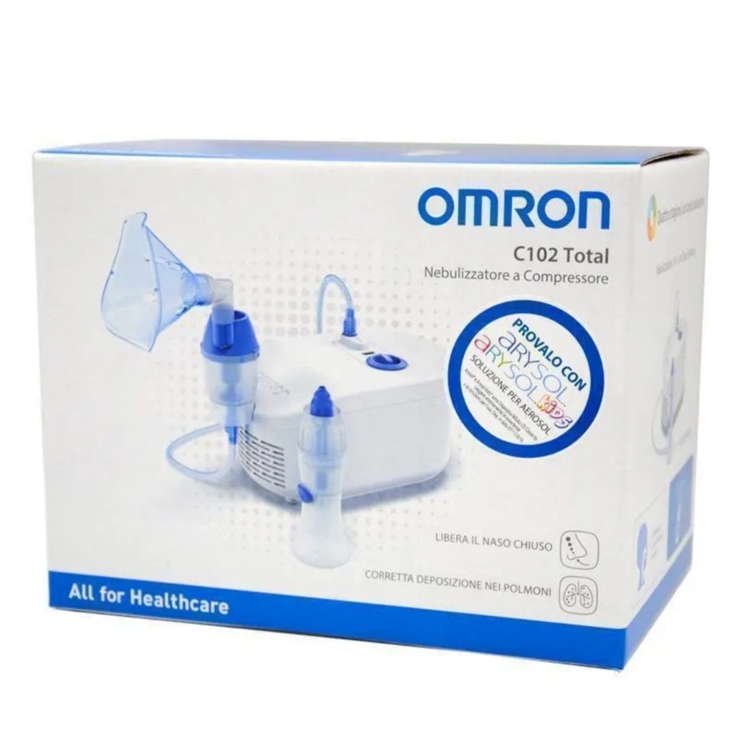Omron небулайзер CompAir C102 Total (2-в-1 с назальным душем)