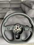 Volan audi  A4 B9   Tesit padele comenzi volan Piano Black