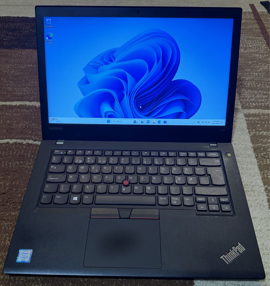 Laptop Lenovo T470 - 16GB DDR3 intel core i5 6TH