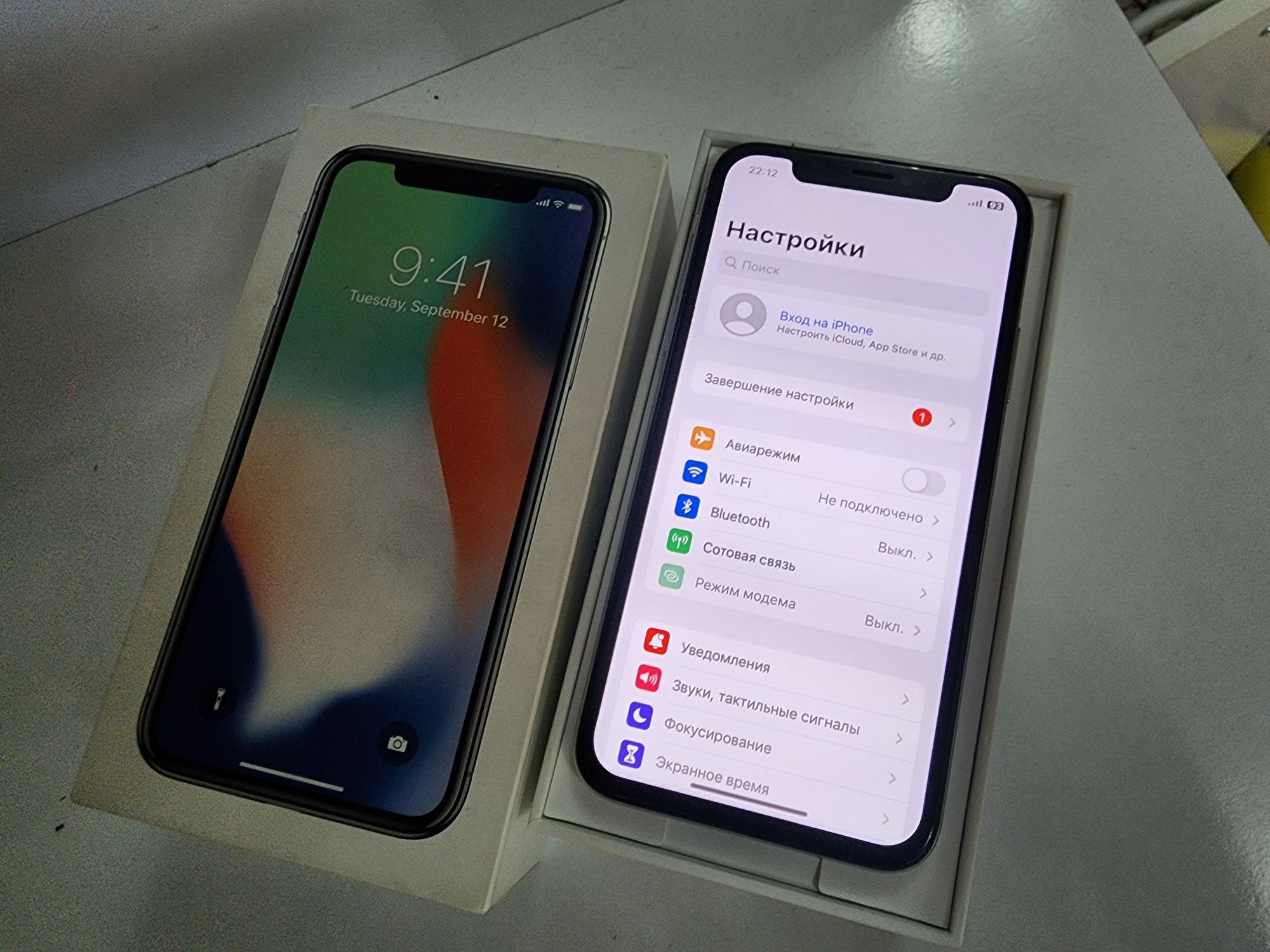 Iphone X White 256GB Karobka Dk bor Srochna Toshkent