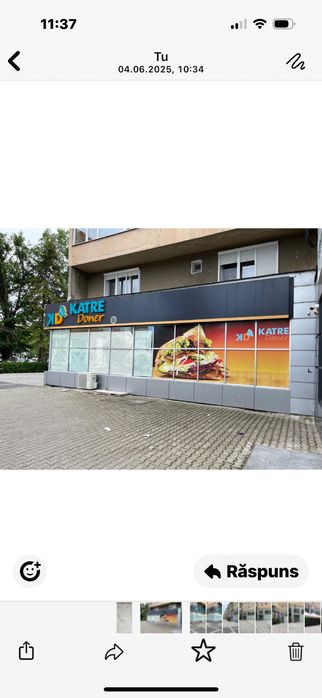 Spatiu comercial cu suprafa de  150 m