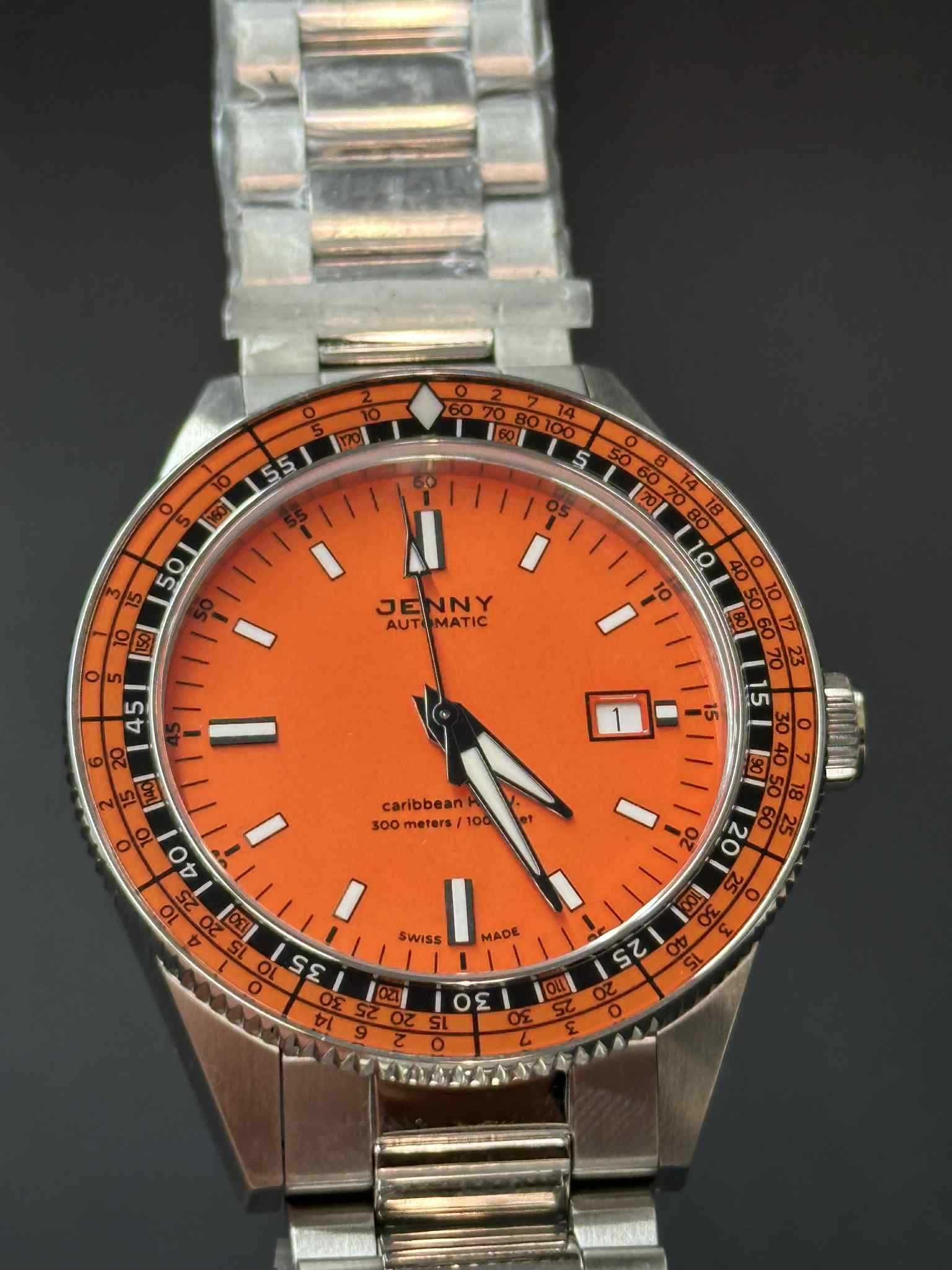 Часовник JENNY Caribbean HRV Orange / Чисто нов
