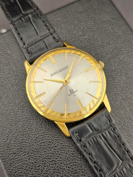 CEAS DE LUX Seiko - Skyliner - J15006E Barbatesc- 1960-1969 aur 14k