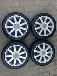 Jante aliaj 5x112mm, anvelope 225/45 R17, Audi A3, A4, VW, Seat, Skoda