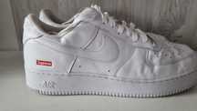 Supreme x Nike Air Force 1 Low Triple White marime 47.5