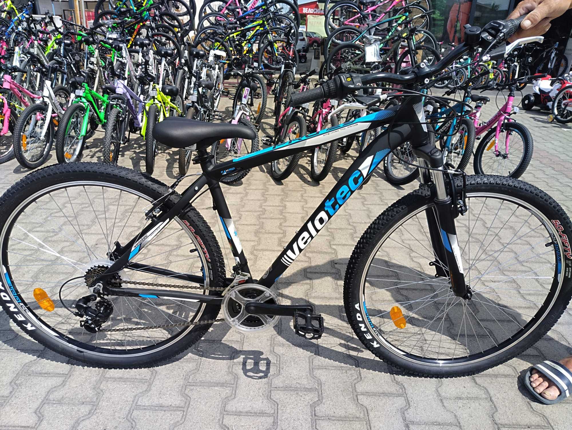 SPRINT Алуминиев велосипед 29" Velotec PRO черен/син