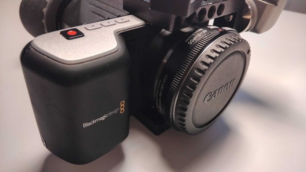 Blackmagic Pocket Cinema Camera (BMPCC OG) cel original 1080p