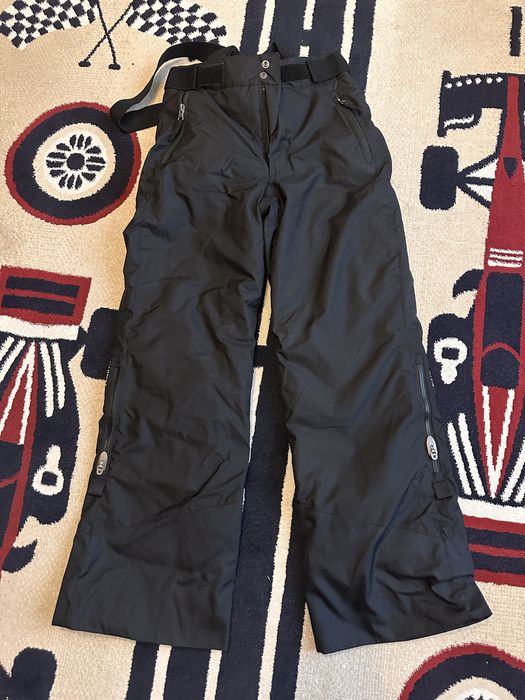 Pantaloni de ski, negri, copii 8-10 ani