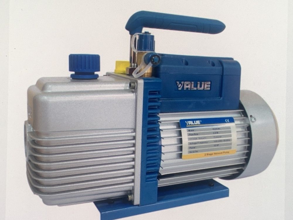 Pompa value Ve215N vacuum vid freon 2 trepte 42L/min 1.5cfm 1/4CP noua
