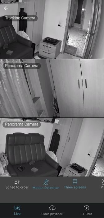 Camera supraveghiere 3 lentile 15mp zoom 5x