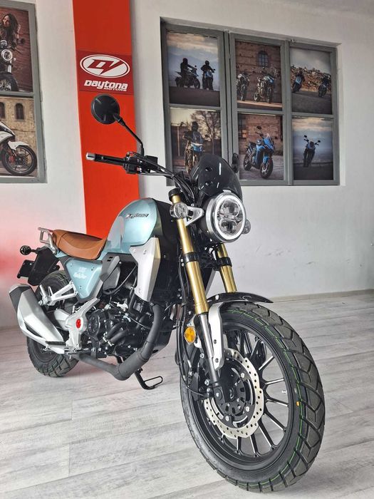 Motocicleta scrambler, Rockstar 125 cc, Rate !