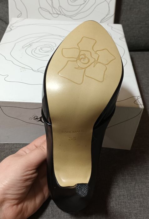 Италиански обувки от естествена кожа Mia Donna