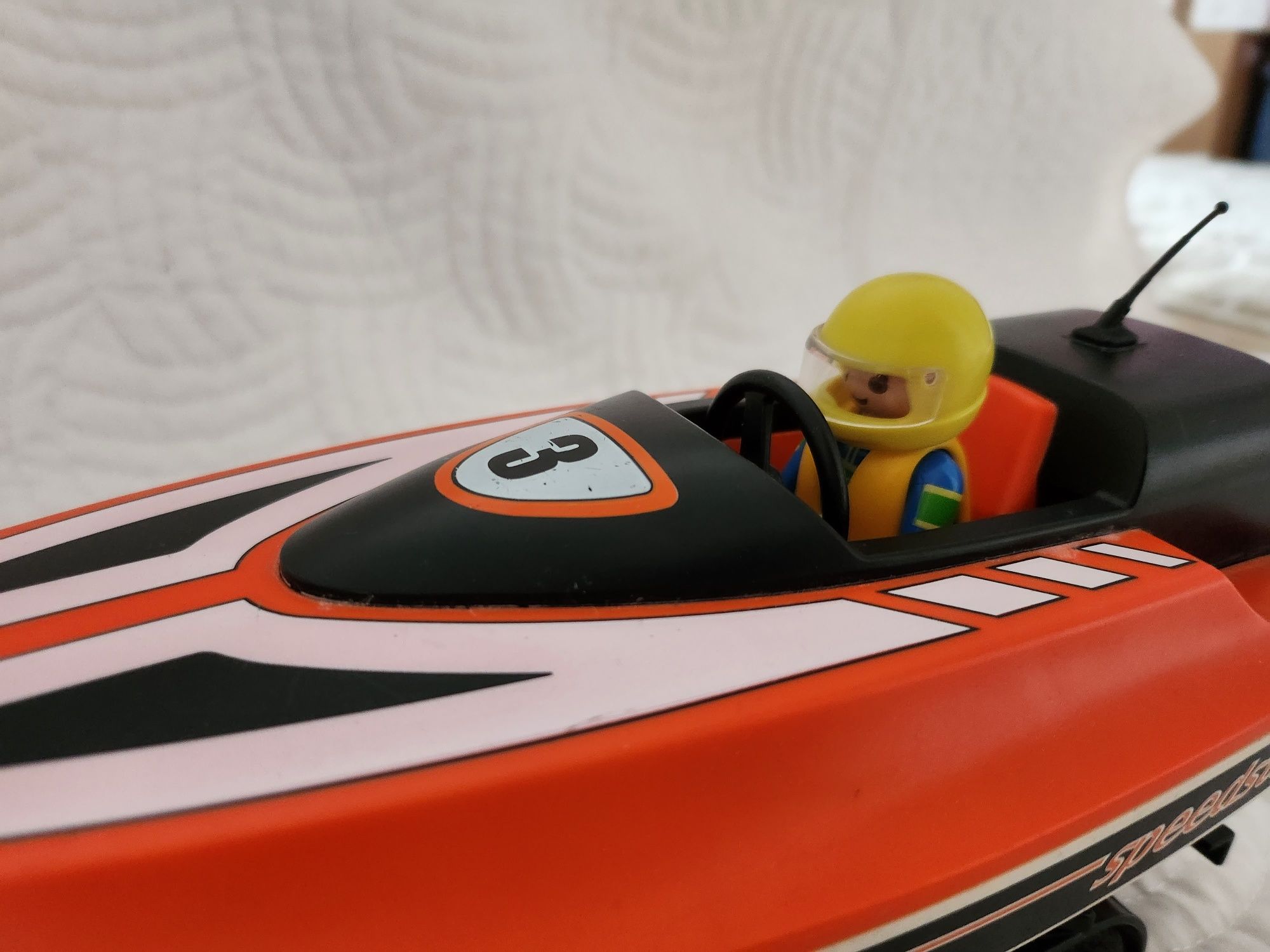 Playmobil maşină şi barca