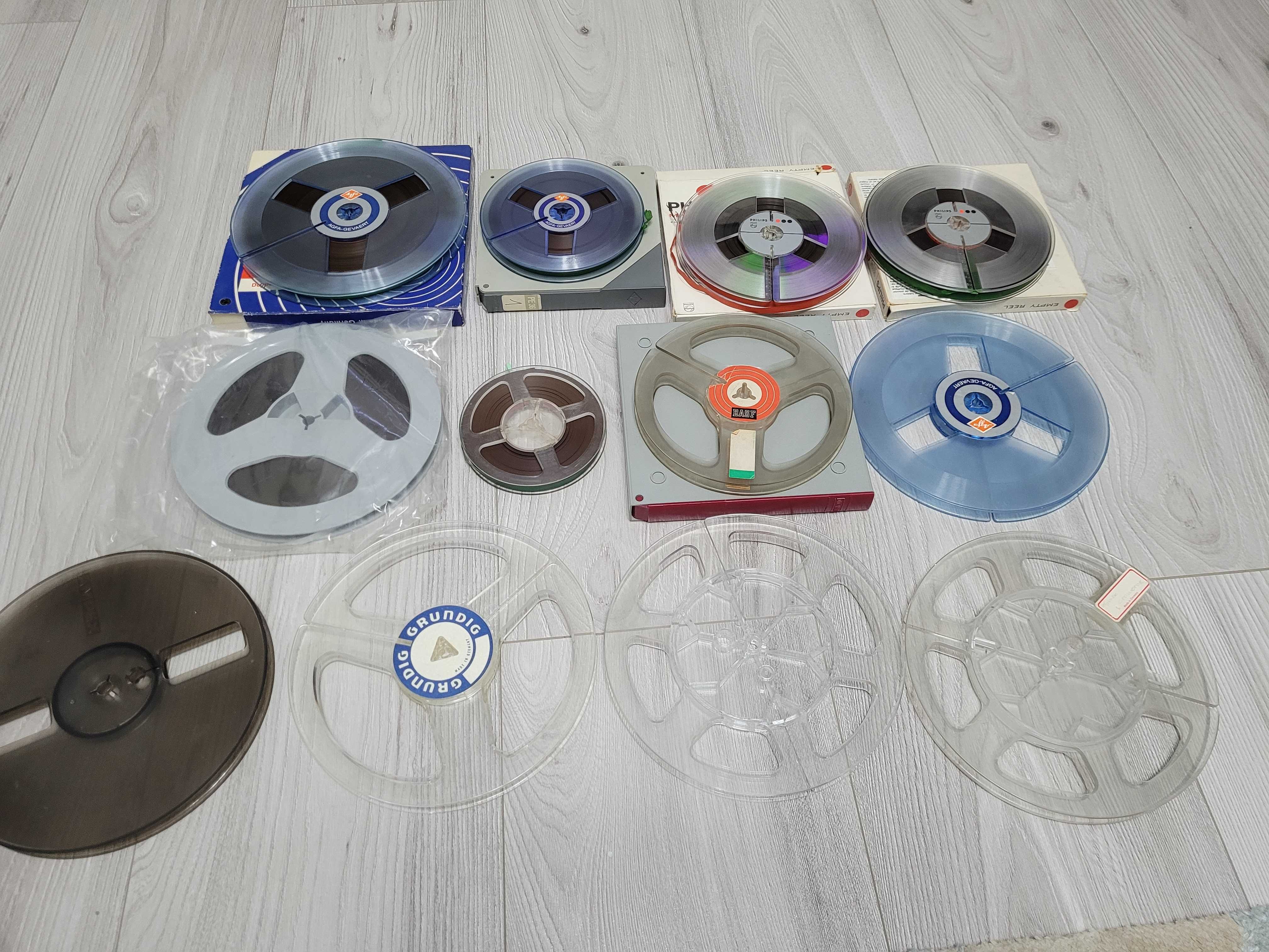 lot benzi / role magnetofon AGFA Philips