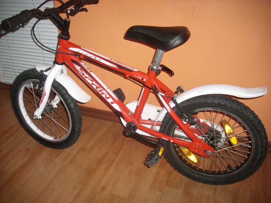 ИЗГОДНО Sprint 16" детски велосипед,колело със спомагателни.Промо цена