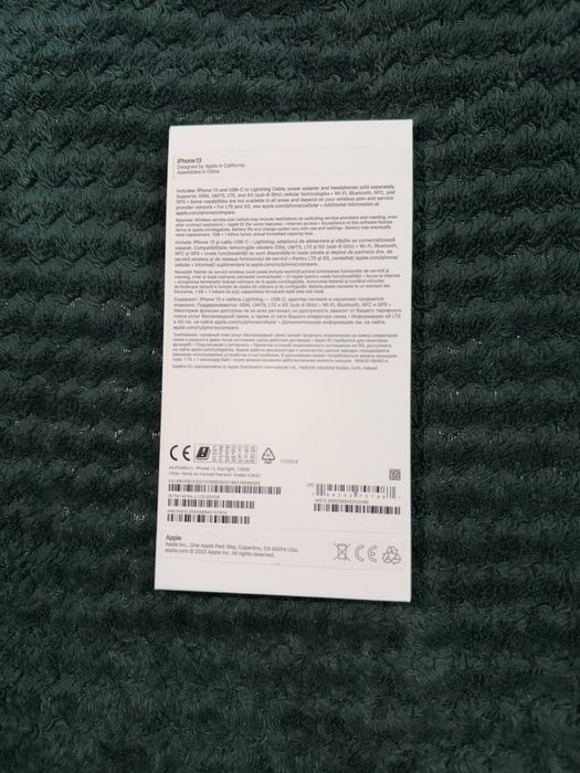 iPhone 13, 128 GB, Starlight (Alb)