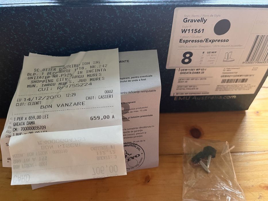 Emu Australia 38/39, cizme imblanite pt iarna Ugg