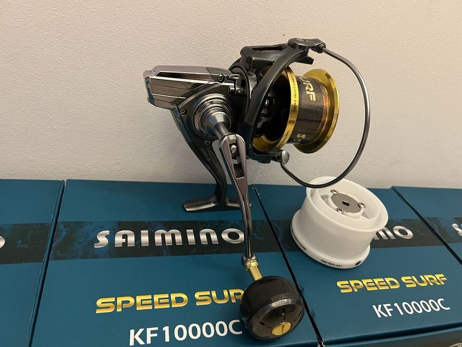 Mulineta Crap si Somn, Saimino, KF 10000C, 14 rulmenti, LongCast