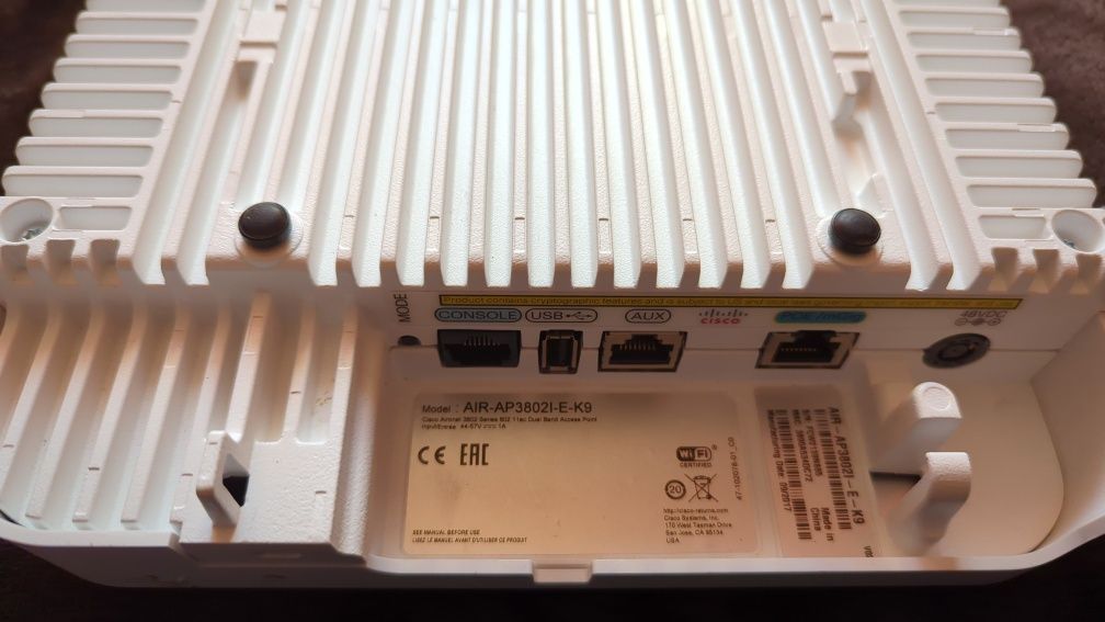 Access Point Cisco AIR-AP3802I-E-K9