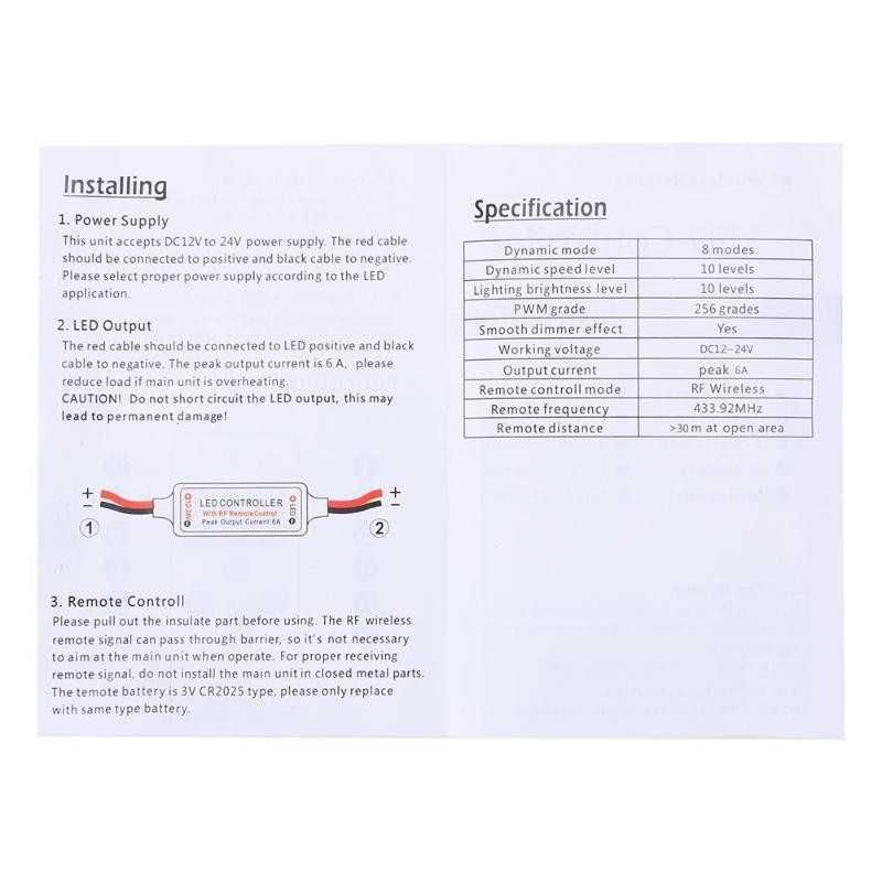 Dimmer Banda Led Dimmer Led 12V Dimmer LED Wireless Banda Led 12V