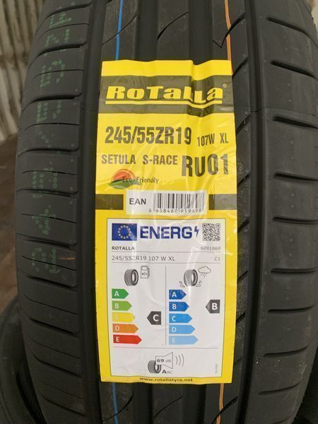 Нови летни гуми ROTALLA SETULA S-RACE RU01 245/55R19 107W XL НОВ DOT