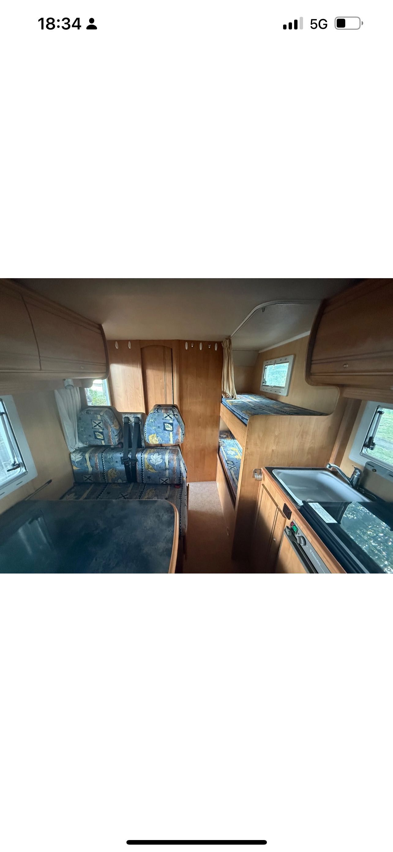 Fiat Ducato Bavaria Campervan 6 спални места баня и тоалетна
