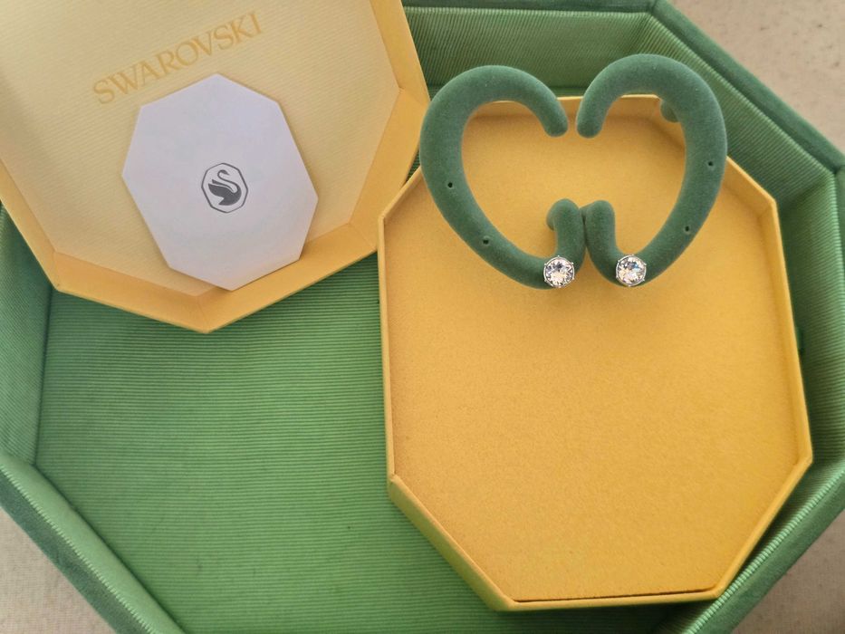 Swarovski оригинални дамски обеци