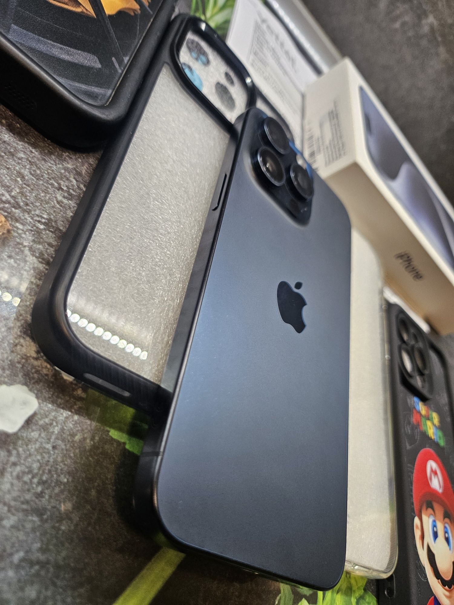Iphone 15 PRO MAX blue titanium 256GB e-sim