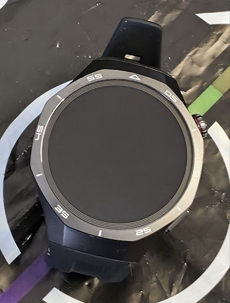КАТО НОВ 46mm Huawei watch GT 5 PRO VIVACOM Гаранция 2026 BLACK GT5