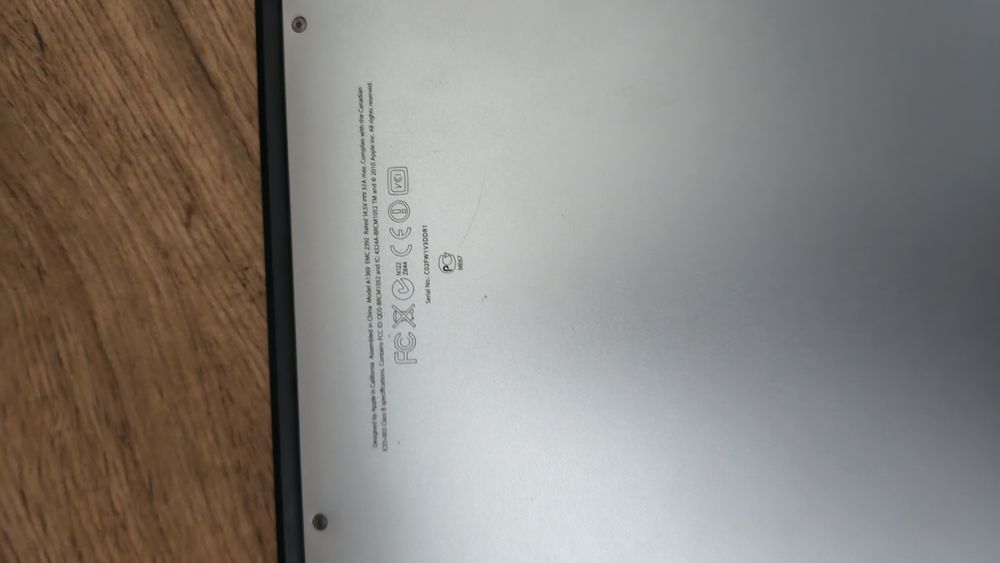 Ноутбук Apple MacBokk