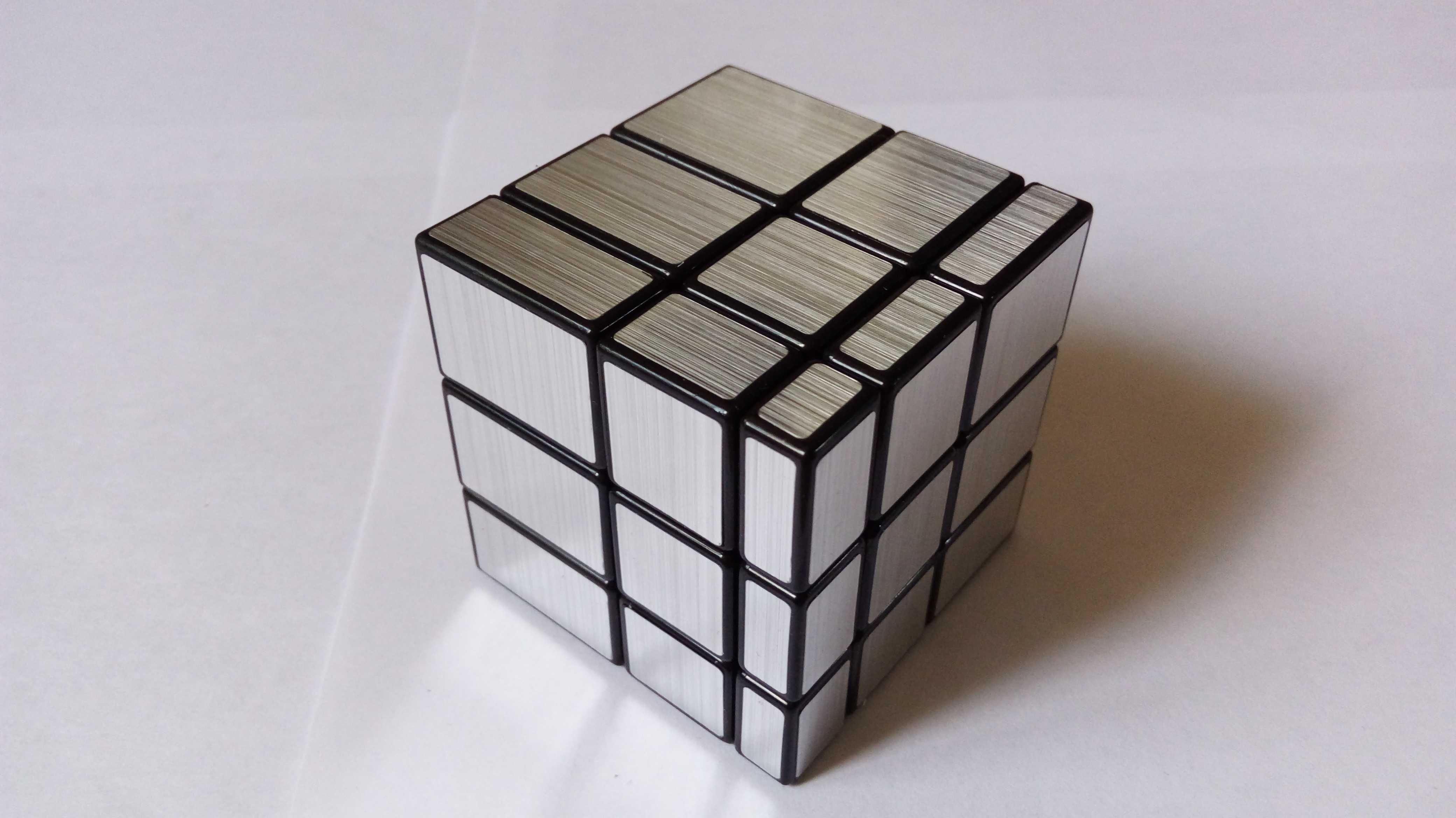 Кубик рубика зеркальный 3х3 silver серебристый | Shengshou