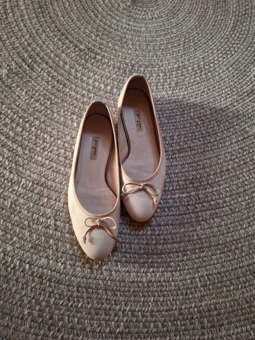 Balerini piele lac 37