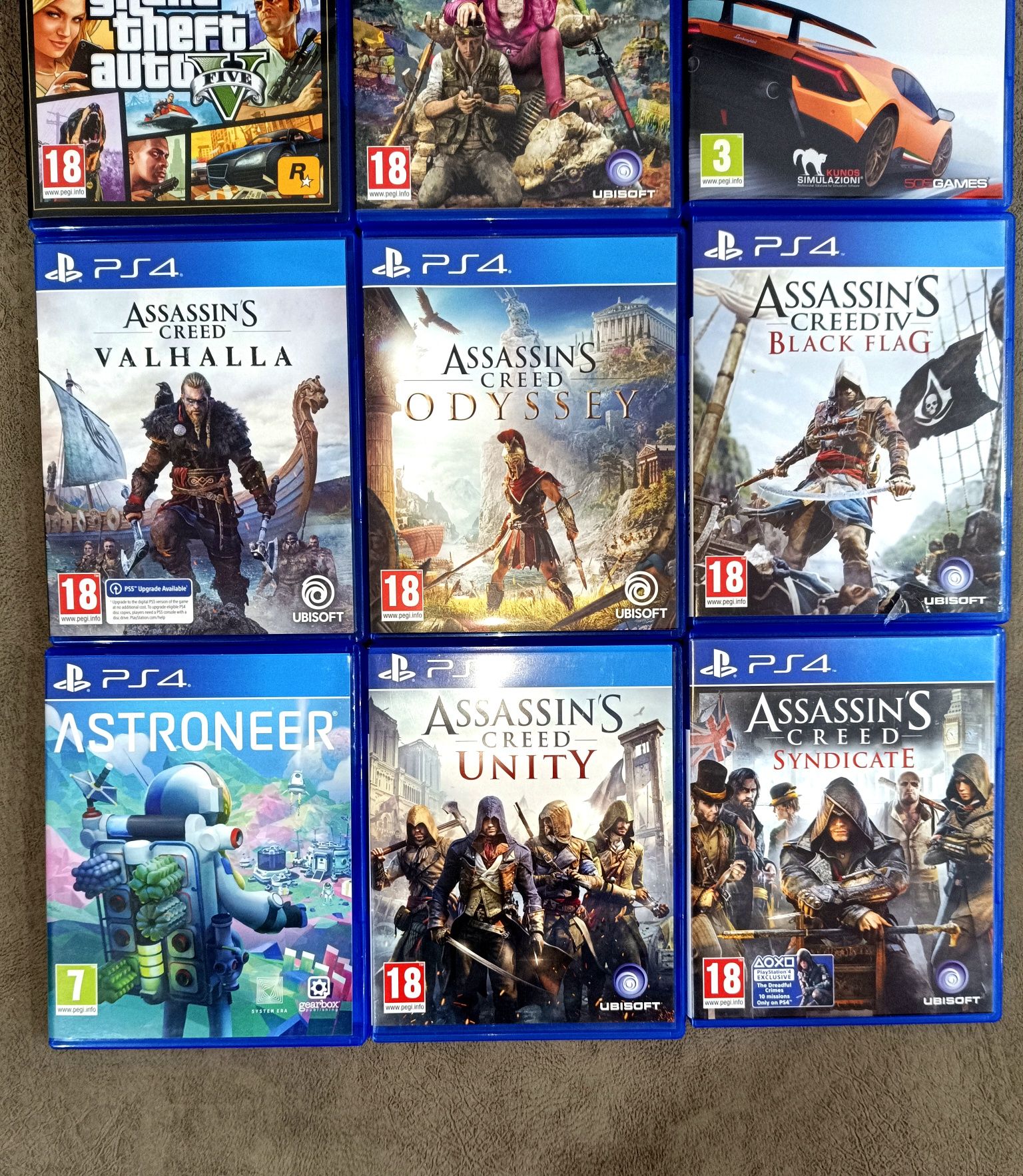 Jocuri PS4 PlayStation 4 GTA Assassin's Creed Far Cry Full Box