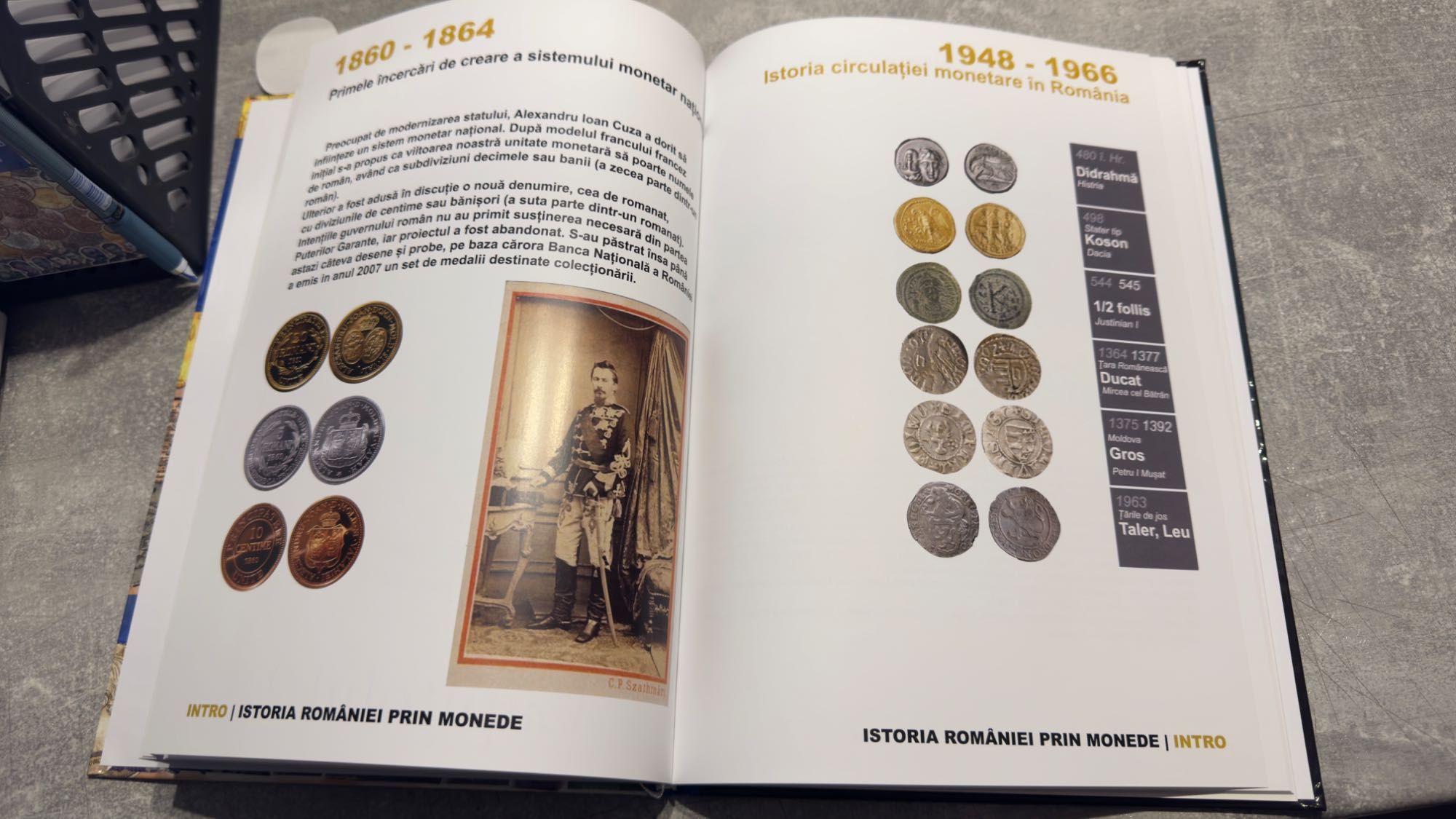 Catalog “Istoria Romaniei” - Bancnote și Monede + Bonus Folder