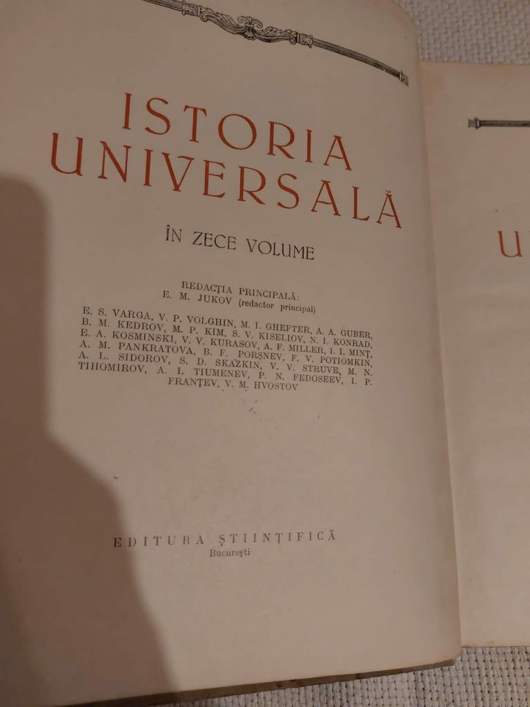 Istoria Universala 1960