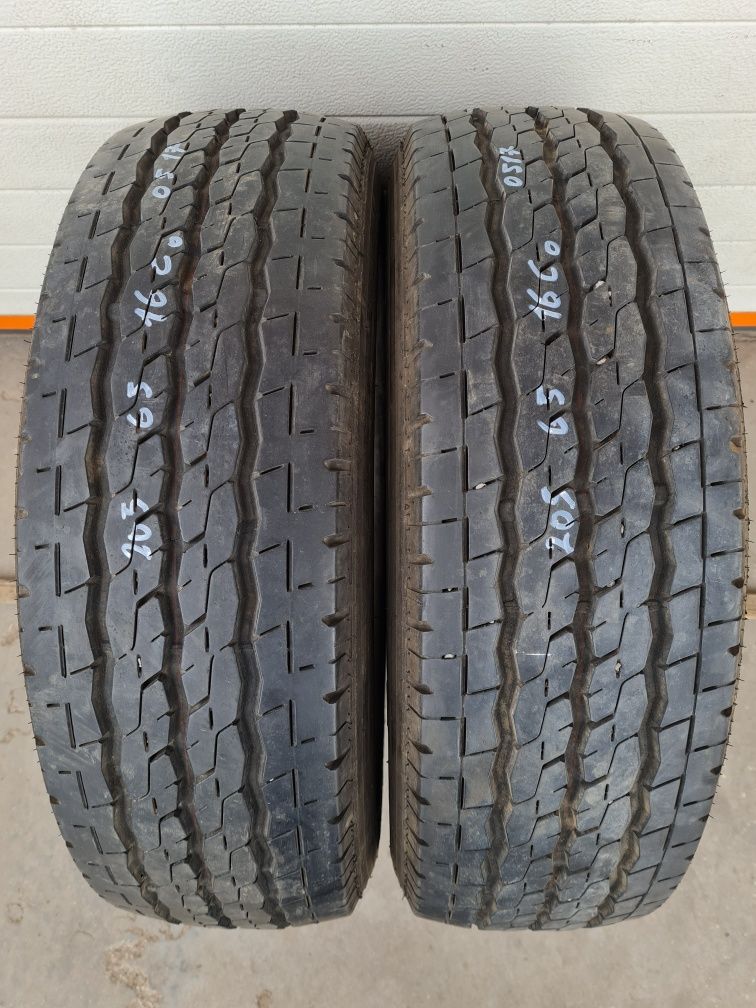 Летни гуми за Бус 2 броя FIRESTONE Vanhawk2 205 65 R16C  дот 0517
