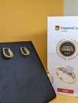 Cercei aur 14K 3.78g ag.7 Podu Ros 49428 - Garantie 2 Ani!