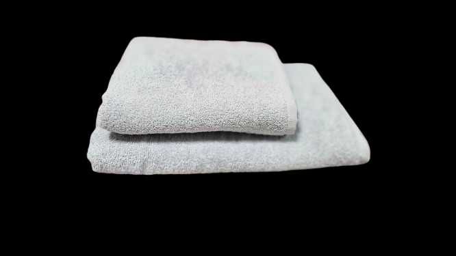 Set 2 prosoape din bumbac super absorbante cu dimensiuni 70x140/50x90