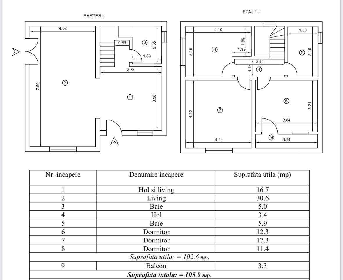 Casa ideală pentru familie – stradă privată, aproape de oraș! Lisaura