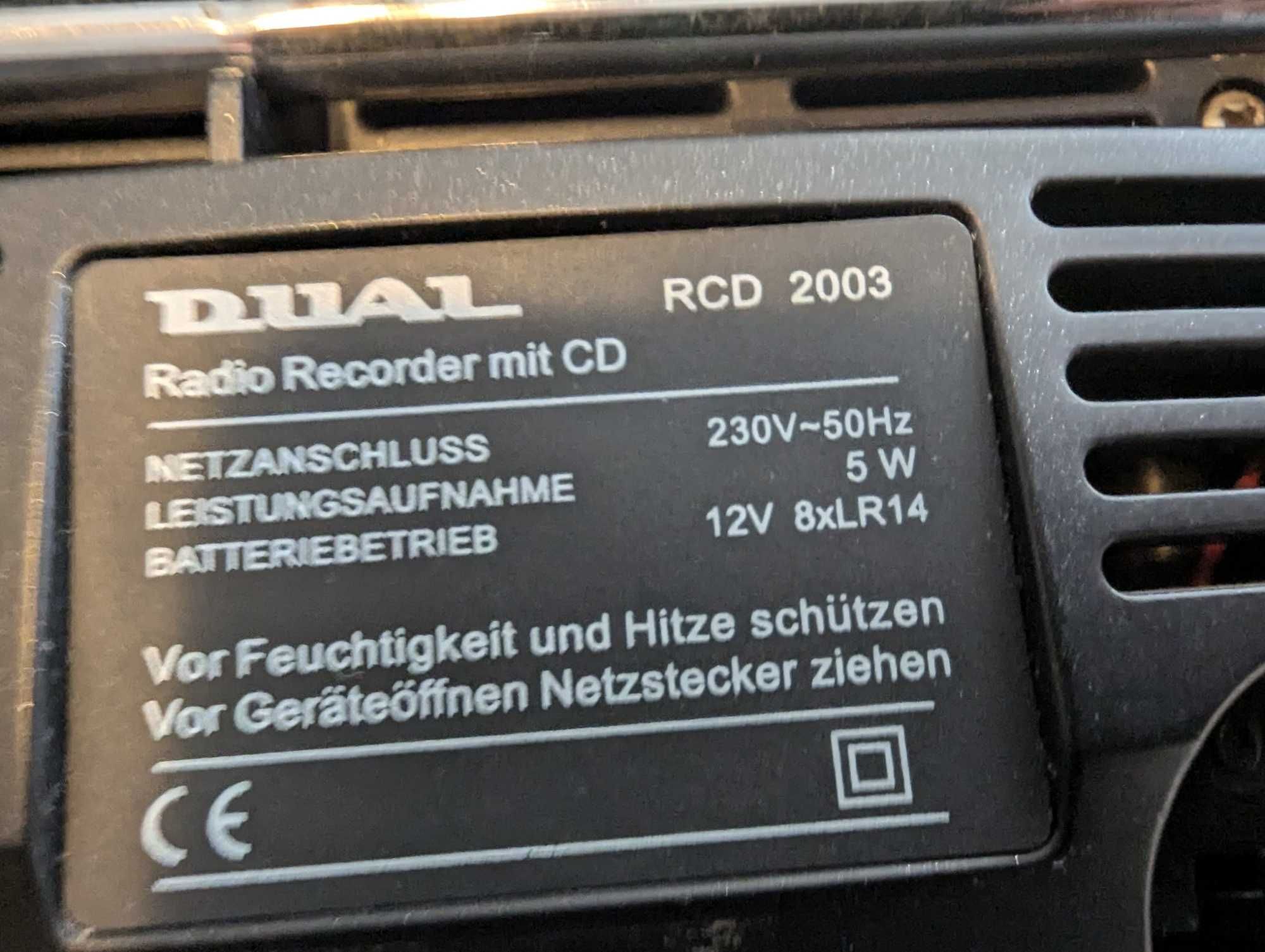 Радиокасетофон cъc CD и радио