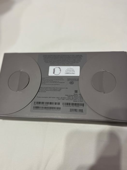 Apple Watch Ultra 2 (GPS+Cellular)49mm Titanium— Чисто Нов, запечатан