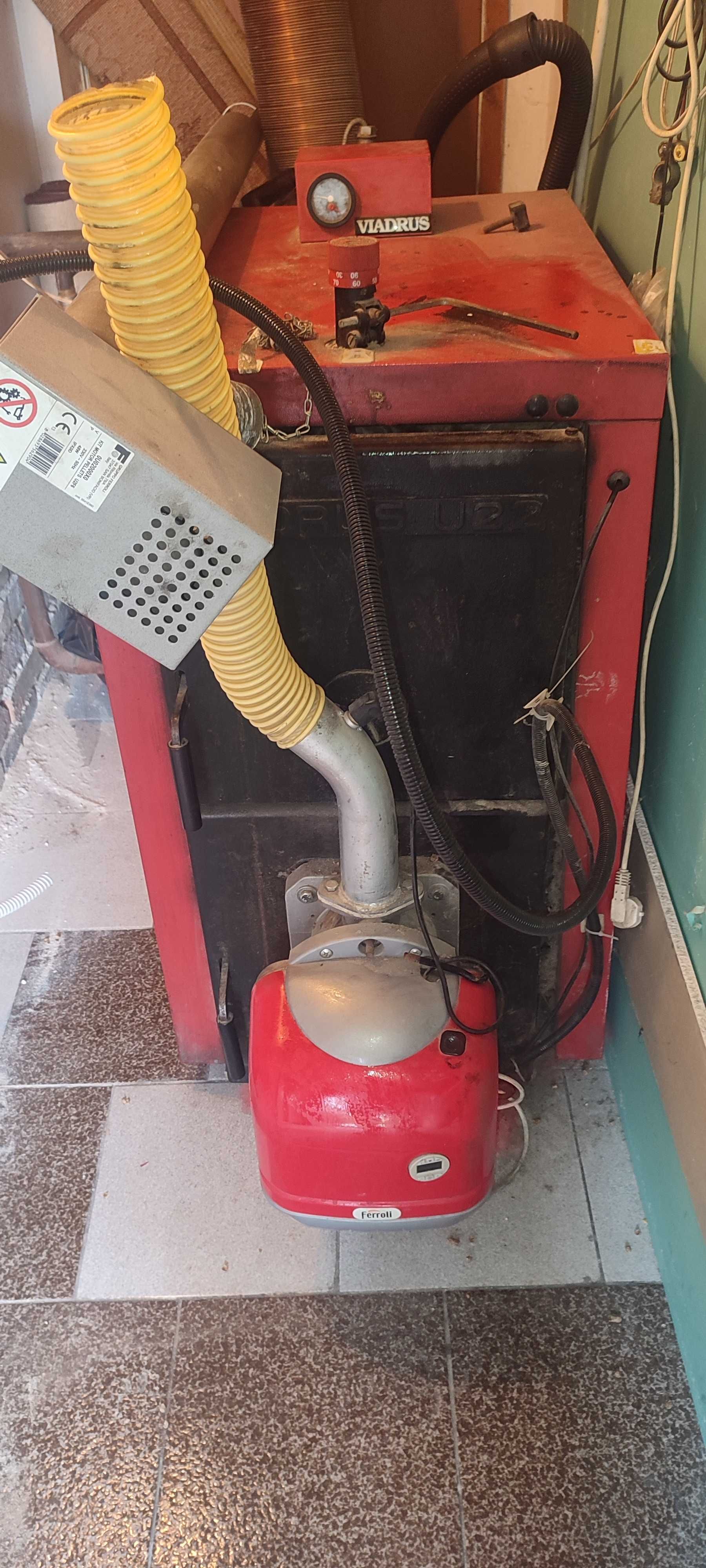 Продавам котел Виадрус 35 kw