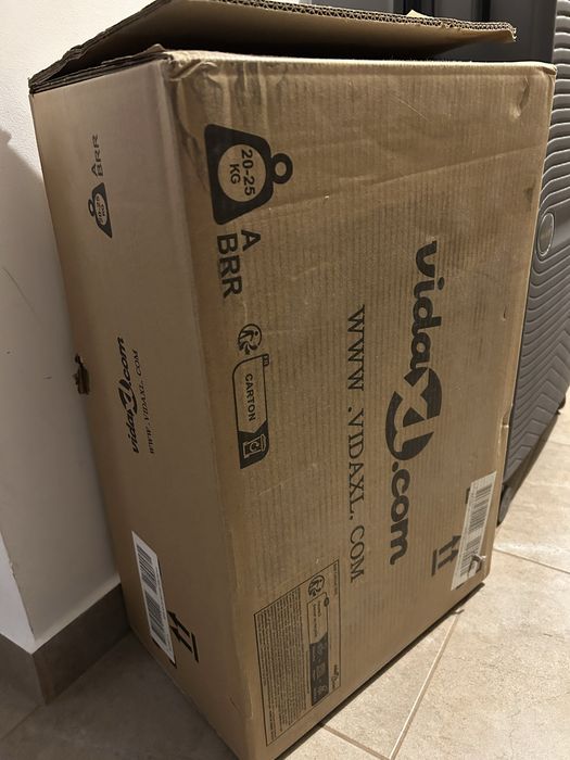 Noptiere noi, 2 buc., alb, 40x35x50 cm