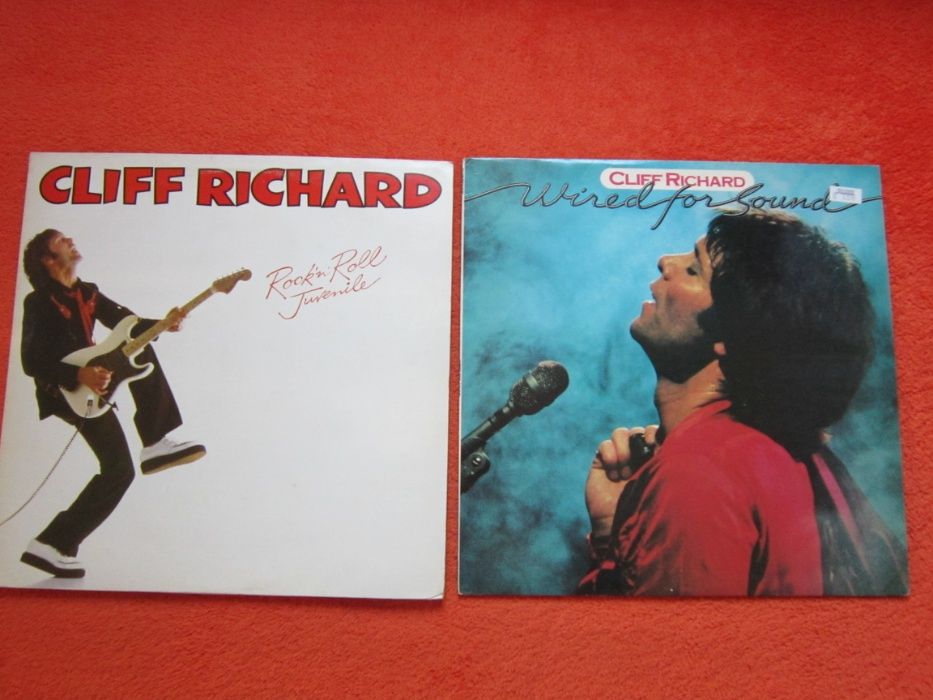 colectie Cliff Richard -Rock 'N'Roll Juvenile &Wired For Sound-made UK