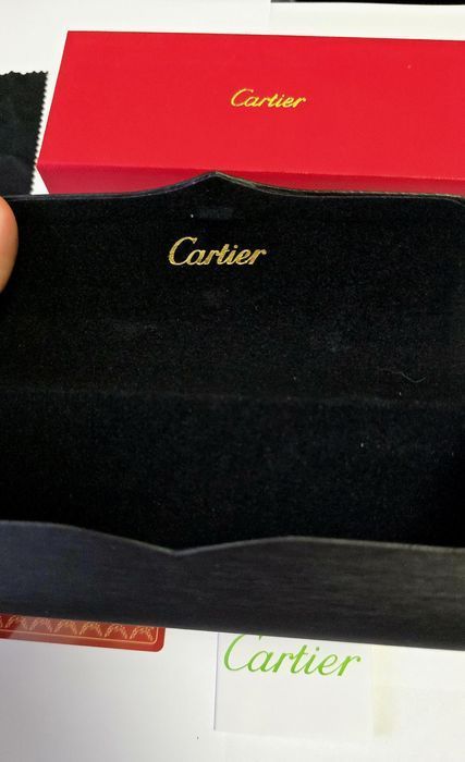 Ochelari de soare Cartier retro, bambus