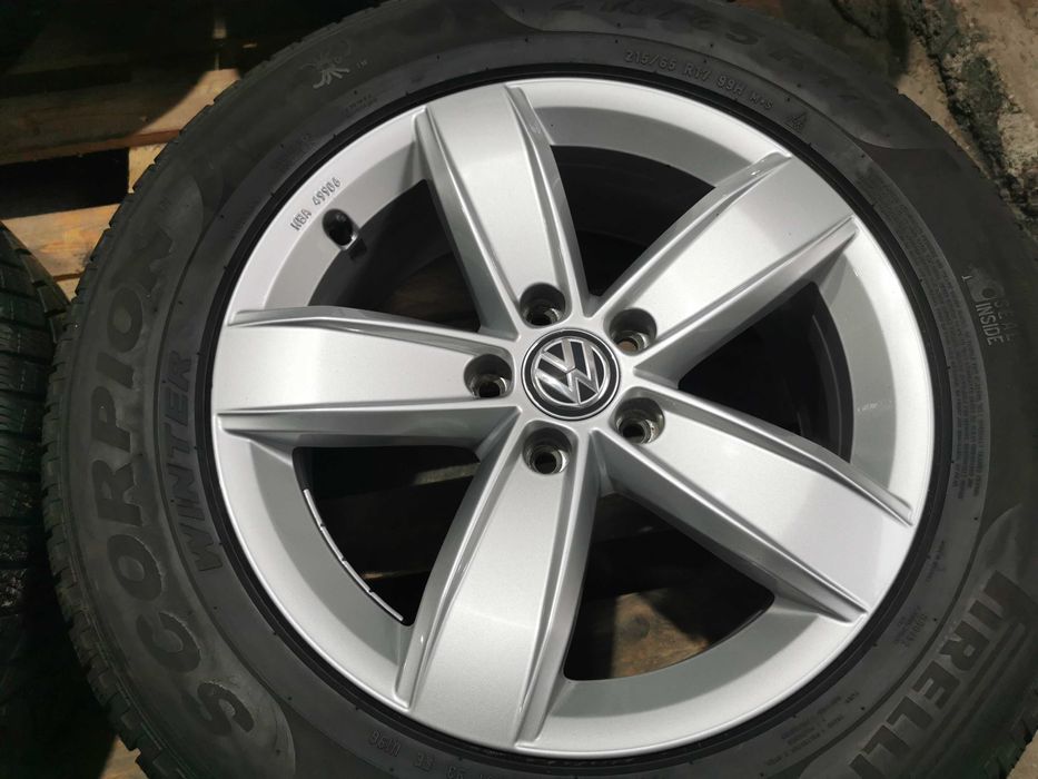 Jante Originale Vw Tiguan .R 17 cu anvelope de iarna