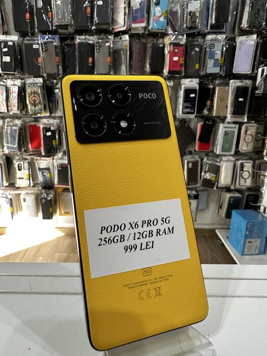 iSellStore Vâlcea: Poco X6 Pro 5G Yellow - 256GB / 12GB RAM