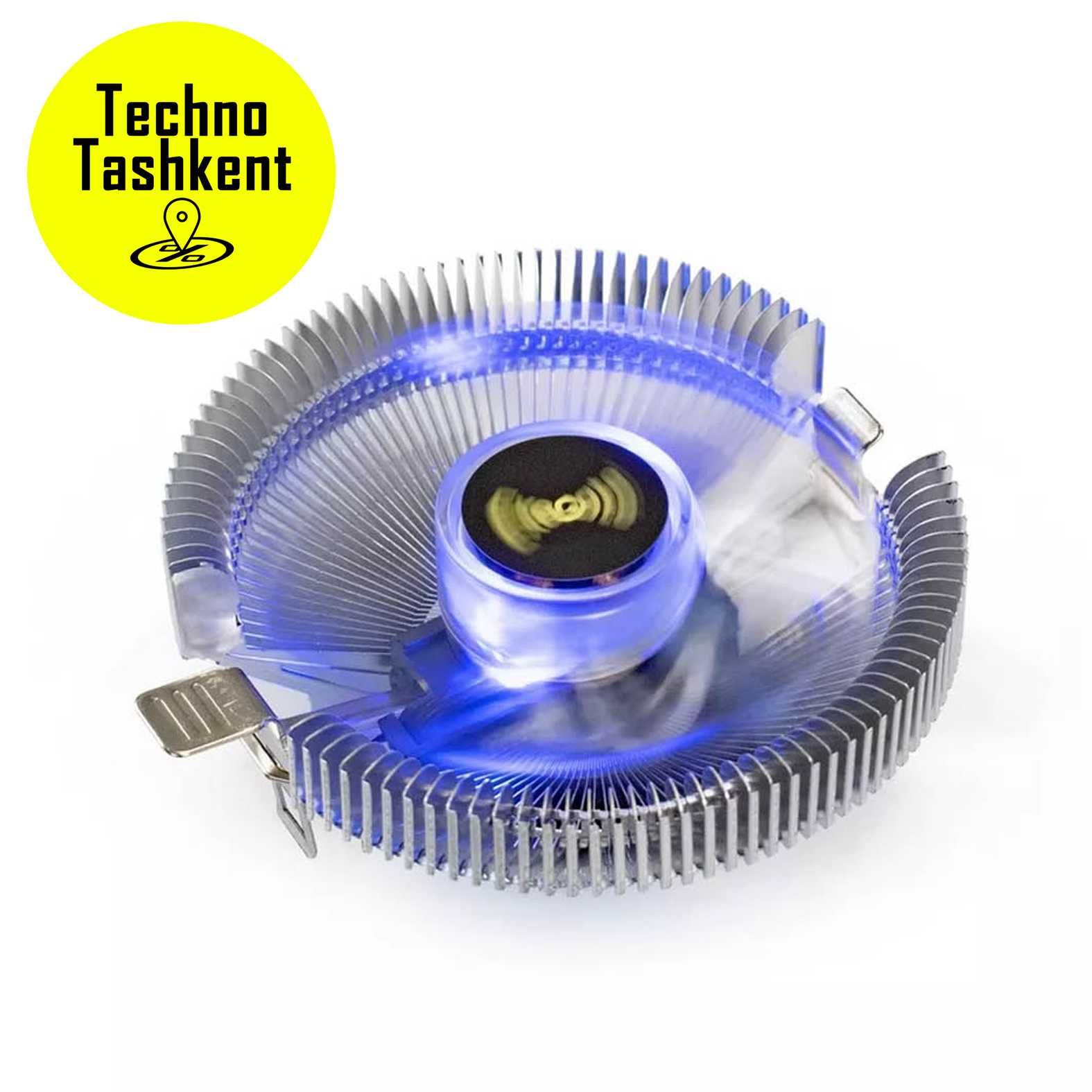 Кулер для ПК, 2200 RPM кулер для процессора, для Intel и AMD